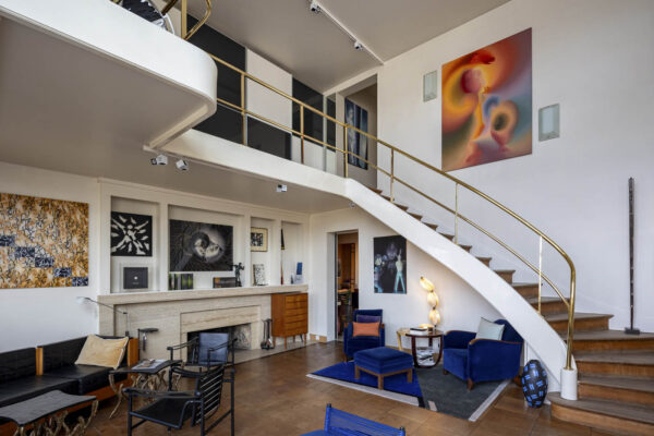 Atelier d'artiste en duplex, Studio Raspail, Bruno Elkouken architecte, Paris 14e (2)