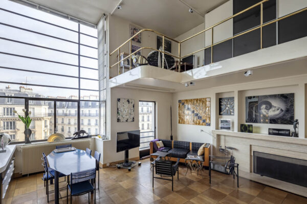 Atelier d'artiste en duplex, Studio Raspail, Bruno Elkouken architecte, Paris 14e (3)