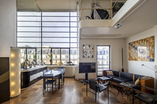 Atelier d'artiste en duplex, Studio Raspail, Bruno Elkouken architecte, Paris 14e (5)
