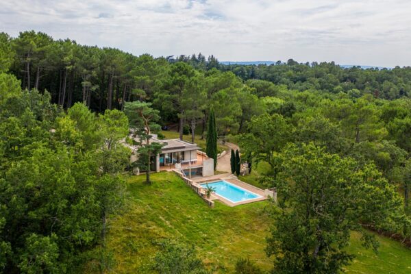 Villa moderniste avec piscine, Jacques Llopart architecte, Tarn Album (2)